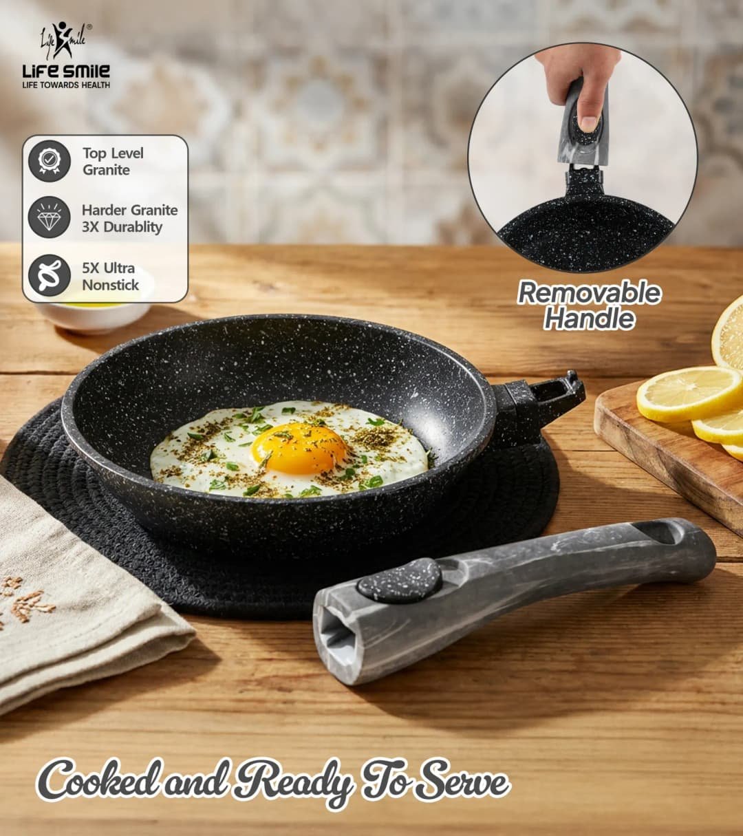 Lifesmile | Best Square Family | Best Cookware Sets | Granite | UAE | Dubai | Abu Dhabi